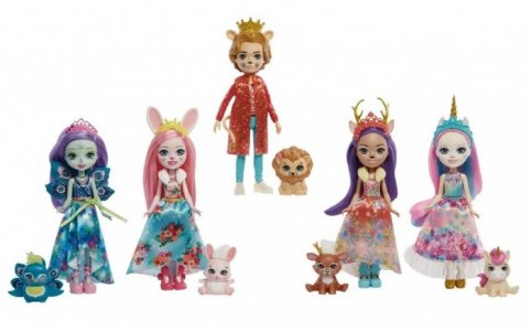 Набор Королевские друзья Куклы с питомцами Enchantimals