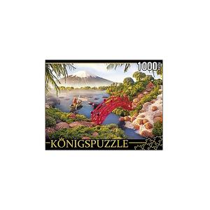 Пазл  Горный пейзаж 1000 элементов Konigspuzzle
