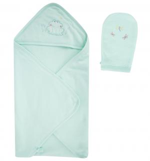 Комплект для купания полотенце/рукавичка Kapielowy , цвет: зеленый Sofija