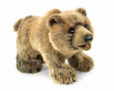 Мягкая игрушка  Медведь Гризли 38 см Folkmanis