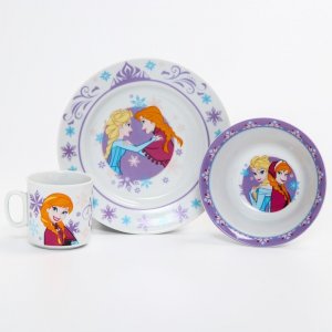 Набор посуды Анна и Эльза (3 предмета) Disney