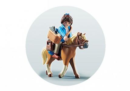 Конструктор  Марла с лошадью Playmobil