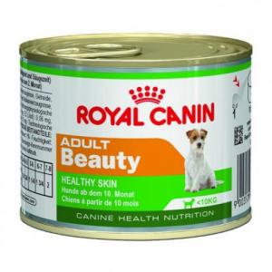 Влажный корм  для взрослых собак поддержания здоровья кожи и шерсти, 195г Royal Canin