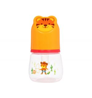 Бутылочка  для кормления полипропилен с рождения, 60 мл, цвет: оранжевый Ням-Ням