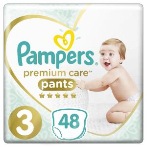 Трусики  Premium Care Pants 3 размер (6-11 кг) 48 шт. Pampers