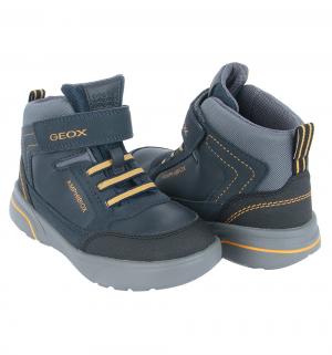 Ботинки  Sveggen boy B, цвет: синий/желтый Geox