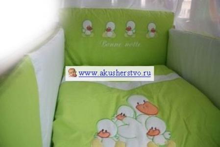 Комплект в кроватку  Four Duck (7 предметов) Tuttolina