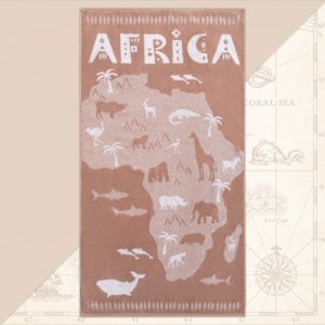 Полотенце махровое Africa 130х70 Этель
