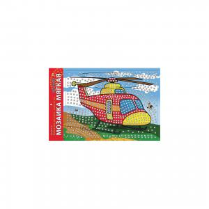 Мягкая мозаика Вертолет, формат А3 (34.5х25 см) Издательство Рыжий кот