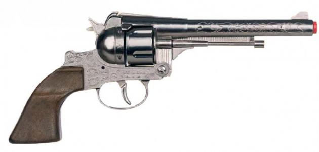 Игрушечное оружие Ковбойский револьвер на 12 пистонов Gonher