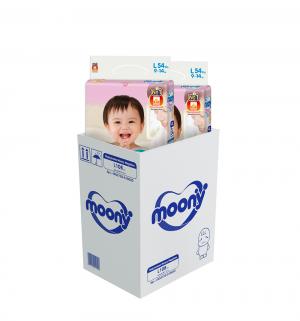 Подгузники  Megabox (9-14 кг) 108 шт. Moony