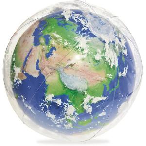 Надувной мяч Земля с подсветкой,61 см , Bestway