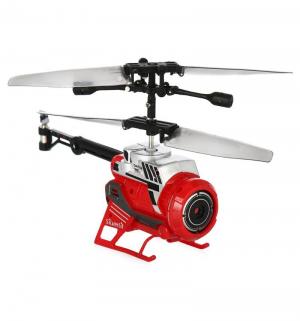 Вертолет на радиоуправлении  с камерой Spy Cam Nano, цвет: красный 10 х 3 8 Silverlit