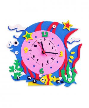 Набор для творчества из фоамирана Рыбка часы Color KIT