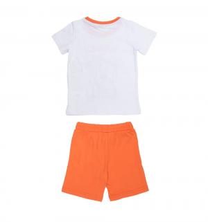 Комплект футболка/шорты  Surf, цвет: оранжевый Elaria