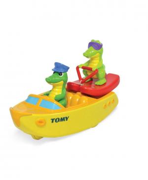 Крокодил на лодке Tomy