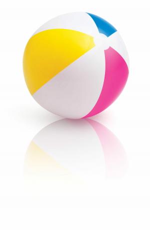 Мяч  с цветными сегментами, d-5х61 Intex