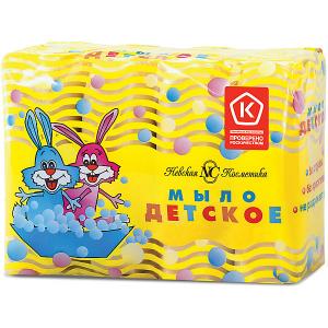 Туалетное мыло  Детское, 4 шт по 100 г Невская косметика