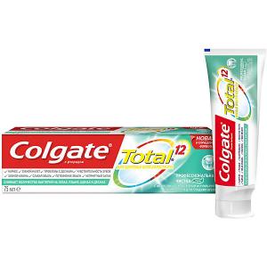 Зубная паста  Total профессиональная чистка гель, 75 мл Colgate