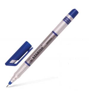 Ручка капиллярная  Sensor 0.3 мм с пружинящим наконечником синий Stabilo