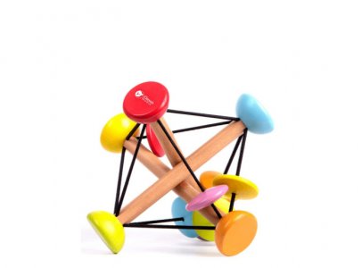 Деревянная игрушка  погремушка Магический шар Classic World