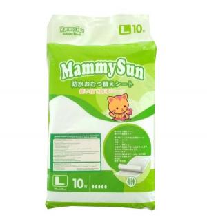 Пеленки  впитывающие 60х90 см, 10 шт MammySun