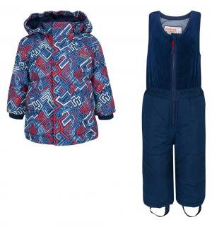 Комплект куртка/брюки , цвет: красный/синий Play Today