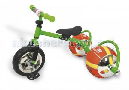 Велосипед трехколесный  с колесами в виде мячей Баскетбайк Bradex