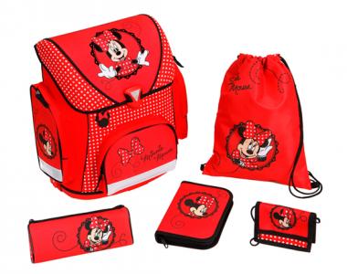 Портфель с наполнением Minnie Mouse (5 предметов) Scooli