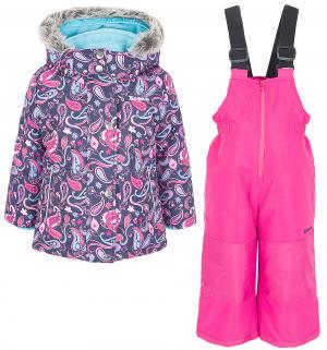 Комплект куртка/полукомбинезон , цвет: синий/розовый Zingaro By Gusti