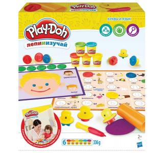 Набор для лепки из пластилина  Буквы и языки Play-Doh