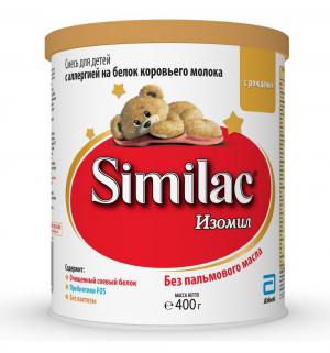 Молочная смесь  Изомил с пребиотиками 0-12 месяцев, 400 г Similac