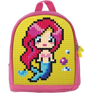 Мини рюкзак  «Mini Backpack», розовый-желтый Upixel. Цвет: розовый