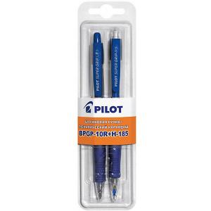 Канцелярский набор  Синяя ручка и механический карандаш H105 Pilot. Цвет: синий