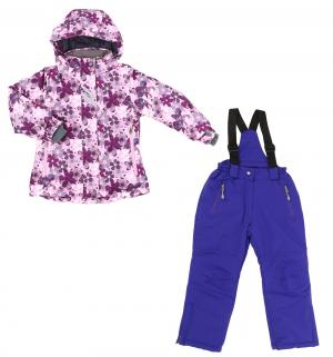 Комплект куртка/полукомбинезон , цвет: фиолетовый Kalborn