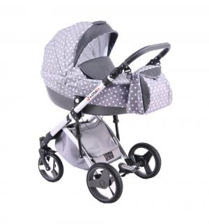 Коляска 2 в 1  Comfort, цвет: серый горох Lonex