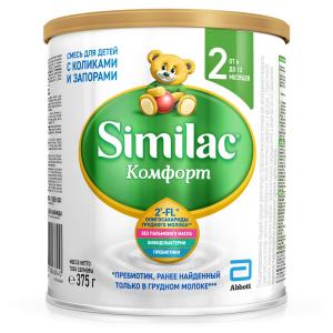Молочная смесь  Comfort 2 с 6 месяцев, 375 г Similac