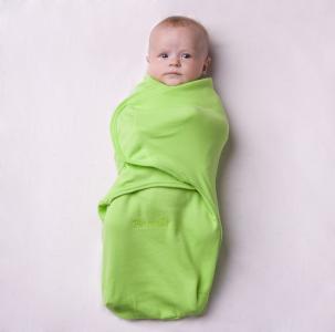 Пеленка SwaddleFun XL, цвет: салатовый Pecorella
