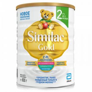 Молочная смесь 2 Gold с 6 до 12 мес. 800 г Similac