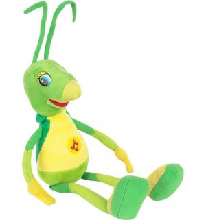 Интерактивная мягкая игрушка  Кузнечик Кузя 28 см цвет: зеленый Мульти-Пульти