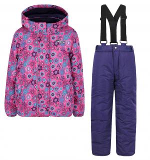Комплект куртка/брюки  Волшебная галактика, цвет: розовый Ma-Zi-Ma by Premont