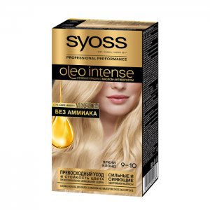 Oleo Intense Краска для волос 9-10 Яркий блонд Syoss