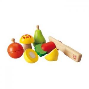 Деревянная игрушка  Набор фруктов и овощей Plan Toys