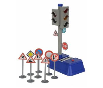 Светофор с набором дорожных знаков Dickie