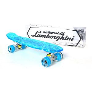 Скейтборд Lamborghini. Цвет: голубой