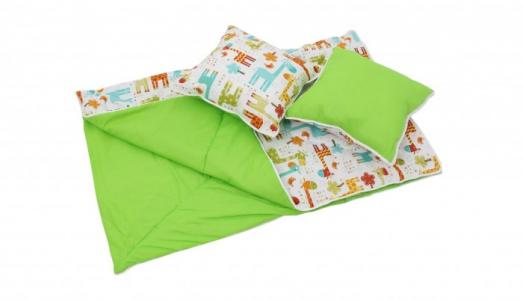 Одеяло и подушки для вигвама Жираф Polini