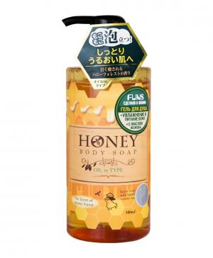 Гель для душа увлажняющий с экстрактом меда и маслом жожоба Honey Oil, 500 мл Roland