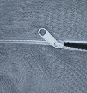 Наволочка Валик-мах длина по краю 180 см, цвет: серый Smart-textile
