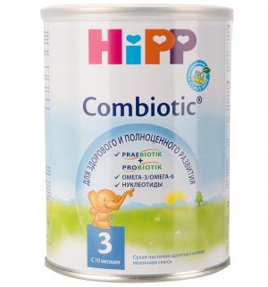 Молочная смесь  Combiotik 3 с 10 месяцев, 350 г Hipp