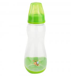 Бутылочка  пластик, 250 мл, цвет: салатовый Бусинка